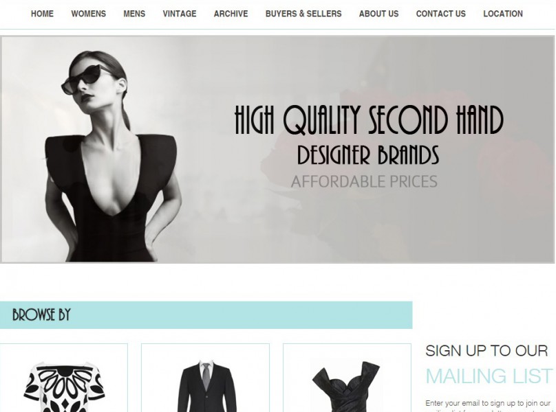 TheDresser—Secondhanddesignerclothesagency Mintcake Digital