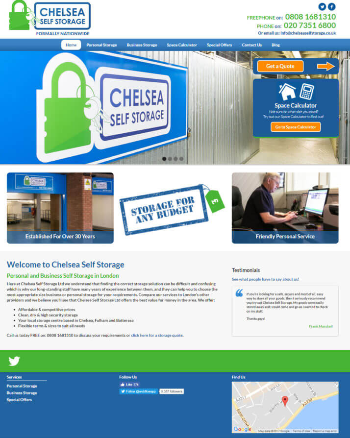 chelsea self storage